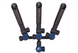Модуль для встановлення вудилищ фідерів Matrix 3D R Multi Angle Rod Holder 3 rods GBA034 фото 2