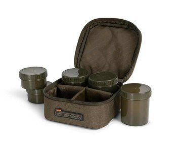 Кейс с баночками для дипования Fox Voyager 6 Pot Hookbait Case CLU566 фото