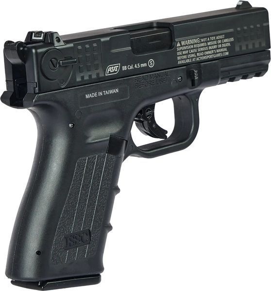 Пістолет пневматичний ASG ISSC M22 Non-Blowback Black BB кал. 4,5 мм 2370.43.58 фото