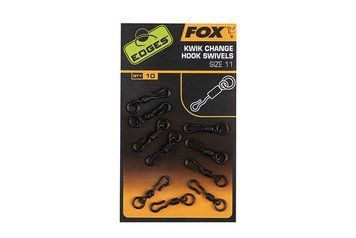 Вертлюг швидкознімний з кільцем Fox Edges Kwik Change Hook Swivels Size 11 CAC702 фото