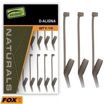 Лайнер D-Aligna для гачка Fox Edges Naturals D-Aligna Standard 10 шт. CAC1019 фото