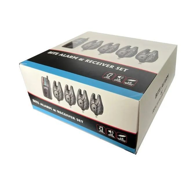 Набор сигнализаторов Bite Alarm & Receiver Set 4+1 4500119 фото