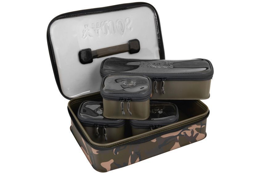 Сумка водонепроницаемая - система Fox Aquos Camo Accessory Bag System CEV008 фото