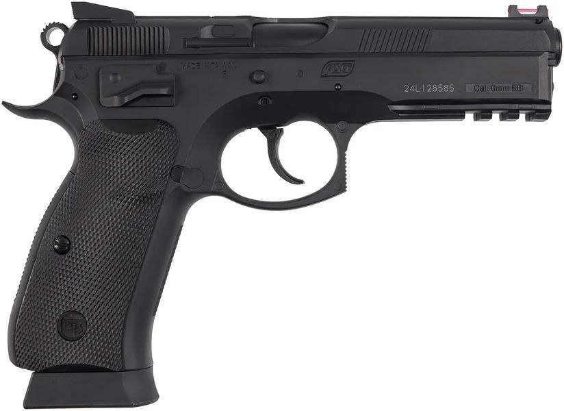Пістолет страйкбольний ASG CZ SP-01 Shadow Spring Black кал. 6 мм 2370.49.10 фото