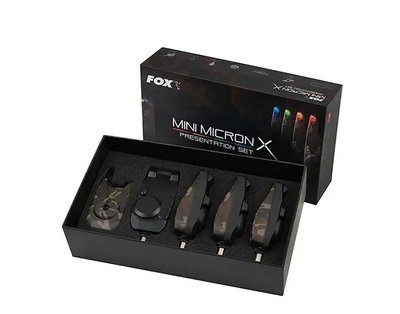 Набір сигналізаторів Fox Mini Micron X Ltd Edition Camo Set CEI214 фото
