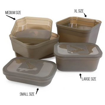 Емкость для прикормки Avid Bait Tub With Lid	Micro 0,3L AVBT/04 фото