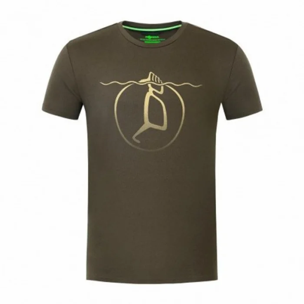 Korda LE Submerged Tee Olive S KCL919 фото